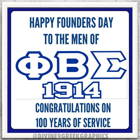 Happy Founders Day To The Men Of Phi Beta Sigma Fraternity Inc