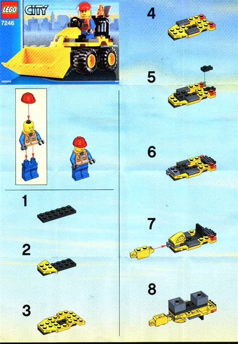 Makes Shopping Easy Instructions Booklet Bauanleitung 1 Lego 7246