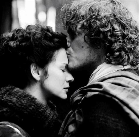 Forehead Kisses From Jamie Fraser Outlander Season 1 Sam Heughan