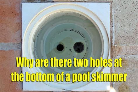 Why Is One Skimmer Hole Plugged Home Advisor Blog