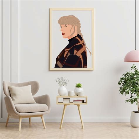 Taylor Swift Wall Art Inspired By Evermore Album Printable Etsy