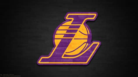 4k Logo Basketball Nba Los Angeles Lakers Hd Wallpaper