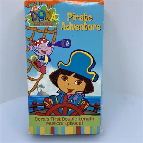 Dora The Explorer Pirate Adventure Vhs Free Shipping £1136