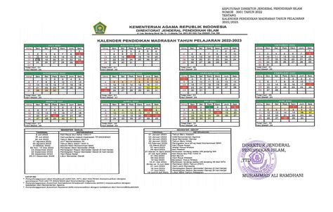 Kalender Pendidikan Ma Muhammadiyah Bandung
