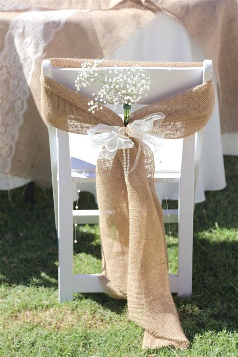 Chair décor idea i like this for drapes for your home! 28 Awesome Wedding Chair Decoration Ideas for Ceremony and ...