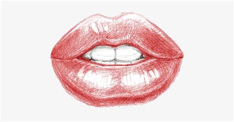 Dibujo Kiss Lip Drawing Pictures Png Dibujo Kiss Png Lip Drawings