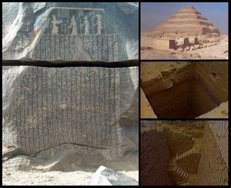 Evidence Of Josephs Graneries At Ancient Step Pyramid The Exodus