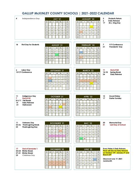 Gallup Mckinley County Schools Calendar 2022 And 2023
