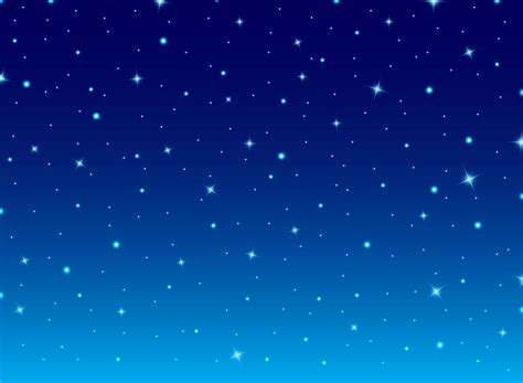 Abstract Night Blue Sky With Stars Cosmos Background 600546 Vector Art