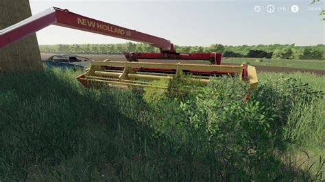 New Holland 116 Haybine V1000 Mod Farming Simulator 2022 19 Mod