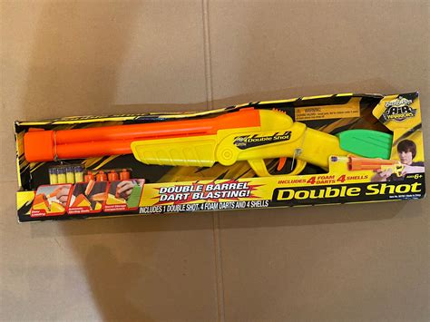 Buzz Bee Toys Air Warriors Double Shot Foam Dart Blaster Kids Toy New