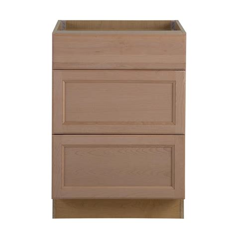 Unfinished Hampton Bay Assembled Kitchen Cabinets Eh2435d Gb 64 1000 