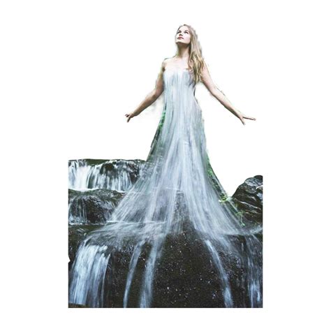 Woman Female Blonde Waterfall Sticker By Alwaysmetal