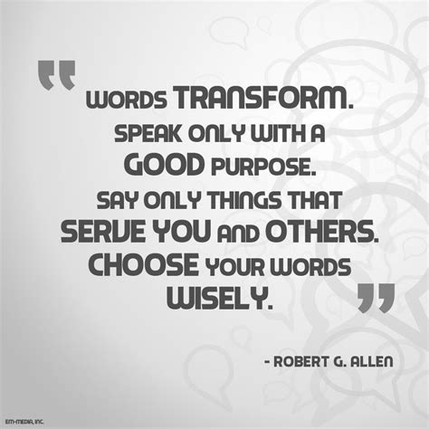 Quotes About Choosing Words Wisely Quotesgram