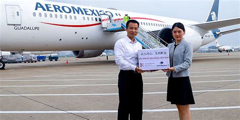 ¡combina tu vuelo y tu. Aeroméxico realiza el vuelo más largo de la aviación mexicana