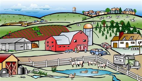 Rural Area Rural Community Clipart Black And White Img Jiggly