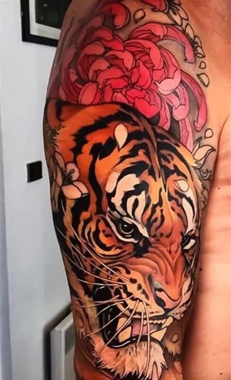 Best Japanese Tiger Tattoo Designs And Ideas Japanese Tiger
