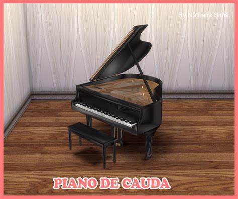 Grand Piano At Nathalia Sims Sims 4 Updates