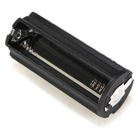 Battery Holder Black Cylindrical Battery Adapter C Grandado