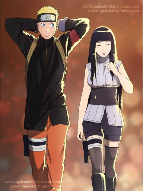 Naruto With Hinata From The Last Naruto Movie
