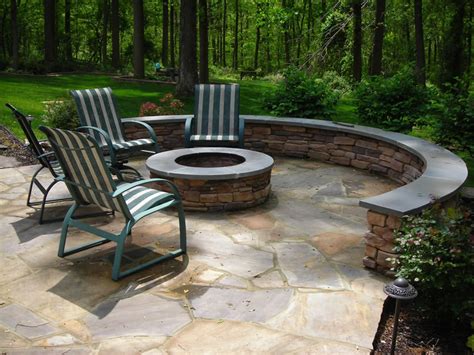 Stone Fire Pits Harford Baltimore County Md Ground Level Contracting