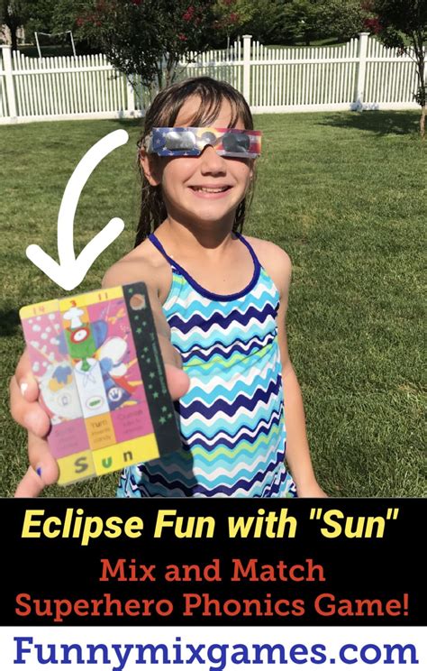 Funny Mix Is The 1 Game To Play During The Solar Eclipse Children