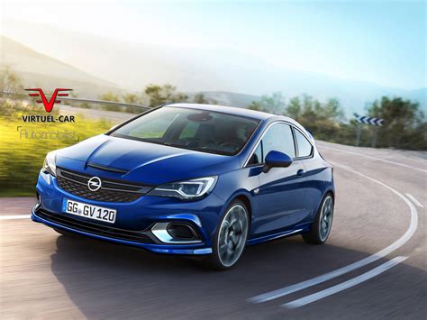 2017 Opel Astra Opc Rendered Could Use Tuned 16 Liter Turbo