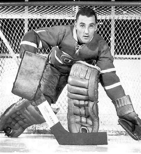 Jacques Plante Hockey Montreal Canadiens Hockey Hockey Goalie