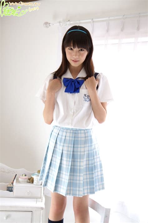 Imoutotv Ayaka Ootani 大谷彩夏 School Uniform X Idol Girls