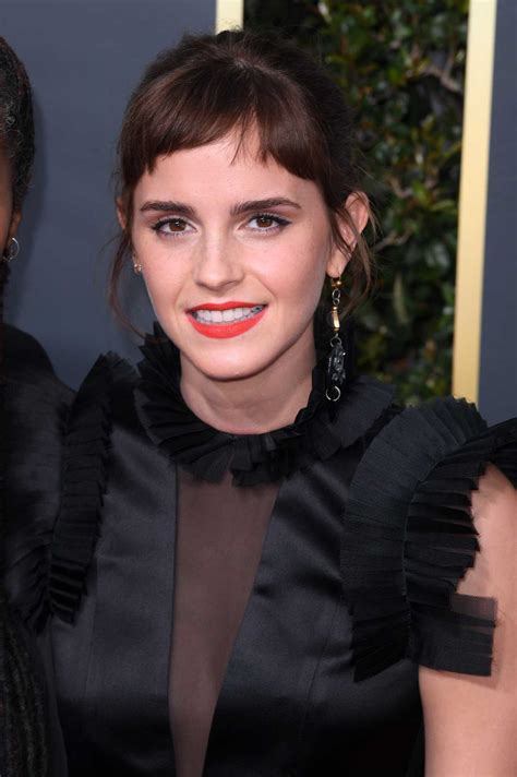 Emma Watson At The 75th Annual Golden Globe Awards In Beverly Hills 01