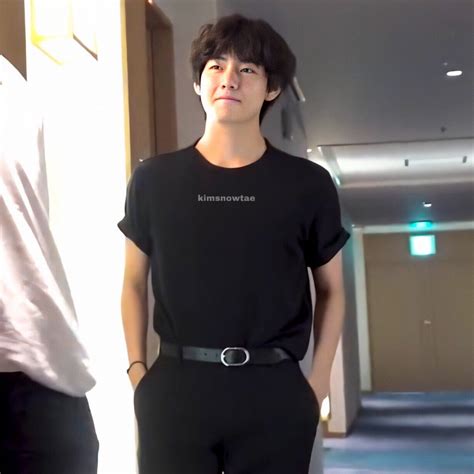 Pin By Liz On Kim Taehyung Black Outfit All Black Outfit Black Fashion
