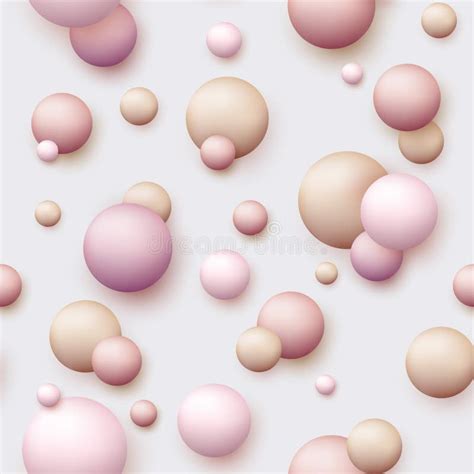 Vector Dynamic Background With Colorful Realistic 3d Balls Round