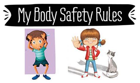 My Body Safety Rules Talking To Your Kids About Consent Safety Rules