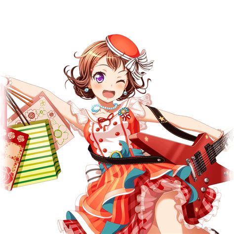 Cards that are available from gachas with limited members. Kasumi Toyama - Happy - Let's・Sing♪ | Cards list | Girls Band Party | Bandori Party - BanG Dream ...