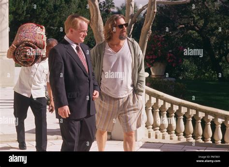 Film Still From The Big Lebowski Philip Seymour Hoffman Jeff Bridges