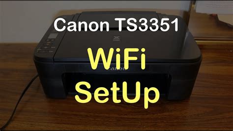 Setting up a canon mg3022 printer wireless connection on your computer is really simple. Canon TS3351 WiFi SetUp review. - YouTube