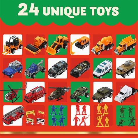 Toy Joyin Christmas Advent Calendars Advent Calendar With Die Cast