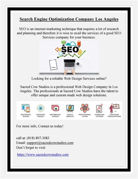 Search Engine Optimization Company Los Angeles Seo Agency Seo