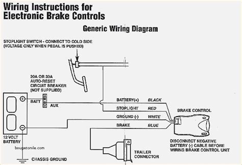 trailer brake wiring diagram easywiring