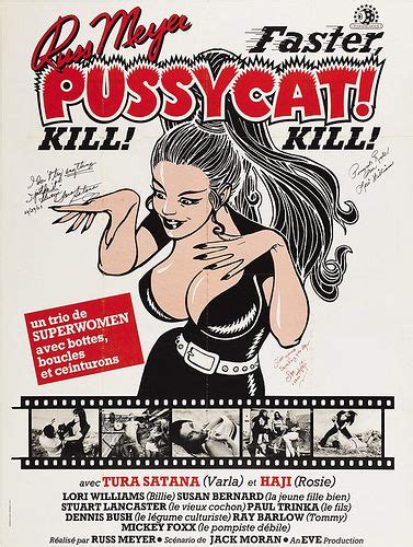 Russ Meyer Faster Pussycat Kill Kill 1965 Movie Posters Vintage Movie Posters