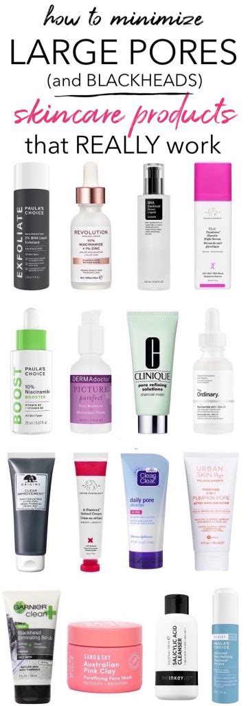 Large Pores 10 Skincare Treatments That Really Work To Minimize Pores