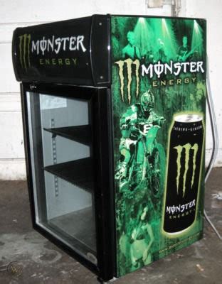 With twin 15a 240v ac outlets you'll be able to run two appliances at once! Monster Energy Drink Mini Fridge - Cooler | #103444035