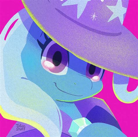 𝗧𝗮𝗹𝗶𝗺 on twitter something quick before going to bed 3 trixie mlp fanart