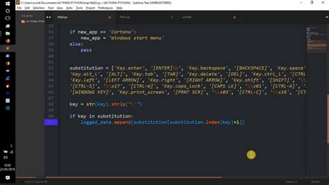 Python Tutorial Advanced Keylogger Code Walk Through Hacking