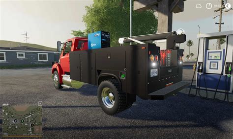 Sterling Acterra Service Truck V1000 Mod Farming Simulator 2022