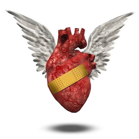 Corazón Herido Rasgado Stock De Ilustración Ilustración De Agrietado