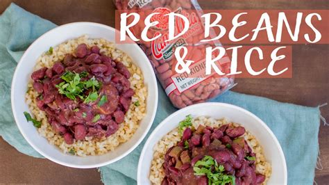 Same great food but less wait. New Orleans Style Vegan Red Beans & Rice | Vegan Soul Food ...