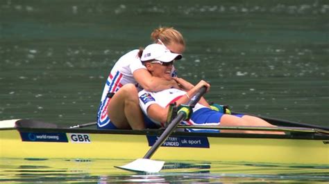 Glover And Stanning Win World Championship Gold With Training Row Bbc Sport