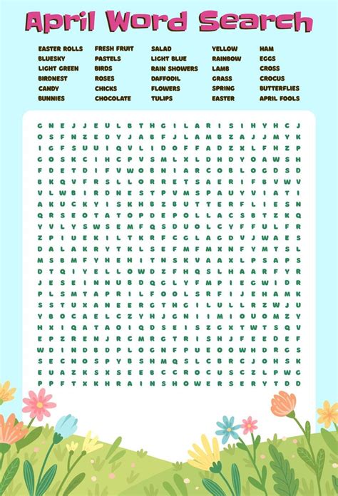 4 Best Printable Word Searches Puzzles For Adults In