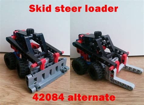 Lego Moc 42084 Skid Steer Loader By Mic8per Rebrickable Build With Lego